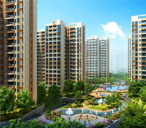 永威梅隆公馆实景图